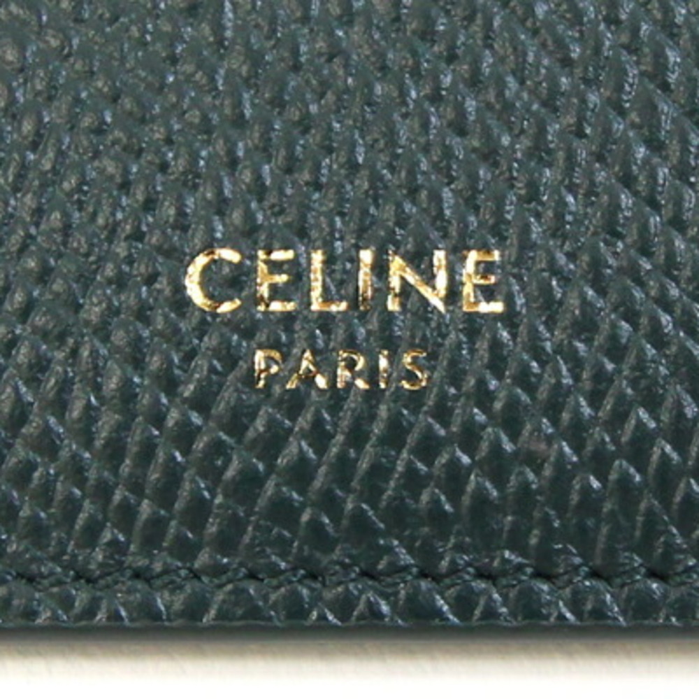 Celine Multi-Function Card Case, 10B763, Dark Gre… - image 4
